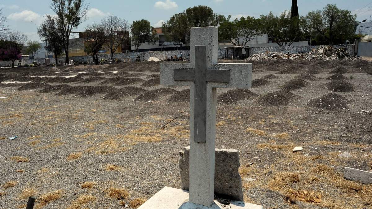 Un panteón en Querétaro