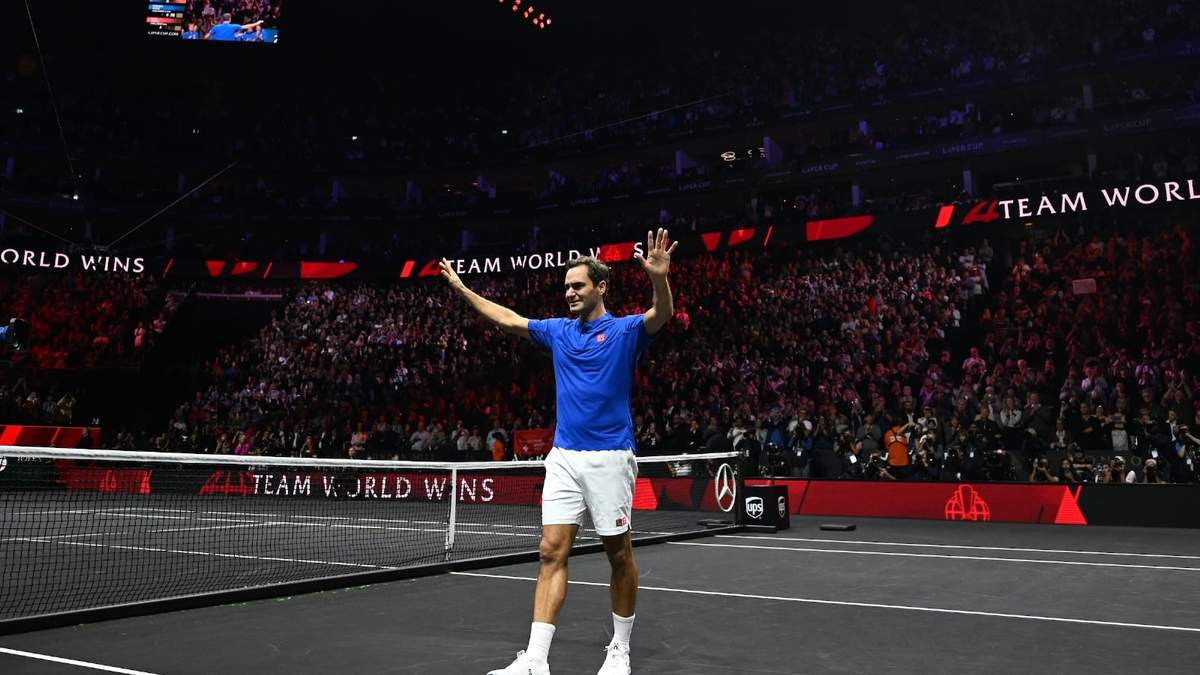 El adiós de Roger Federer