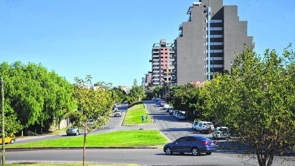 Avenida Argentina, Neuquén capital. Fuente: (Twitter)