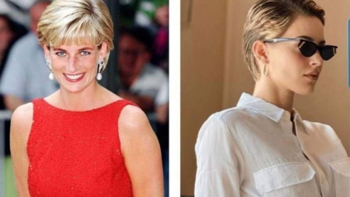 Lady Di y Mariana Rodríguez. "Buenas obras"