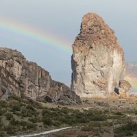 Piedra Parada, la joya volcánica de la Patagonia ideal para trekking, escalada y cielos infinitos