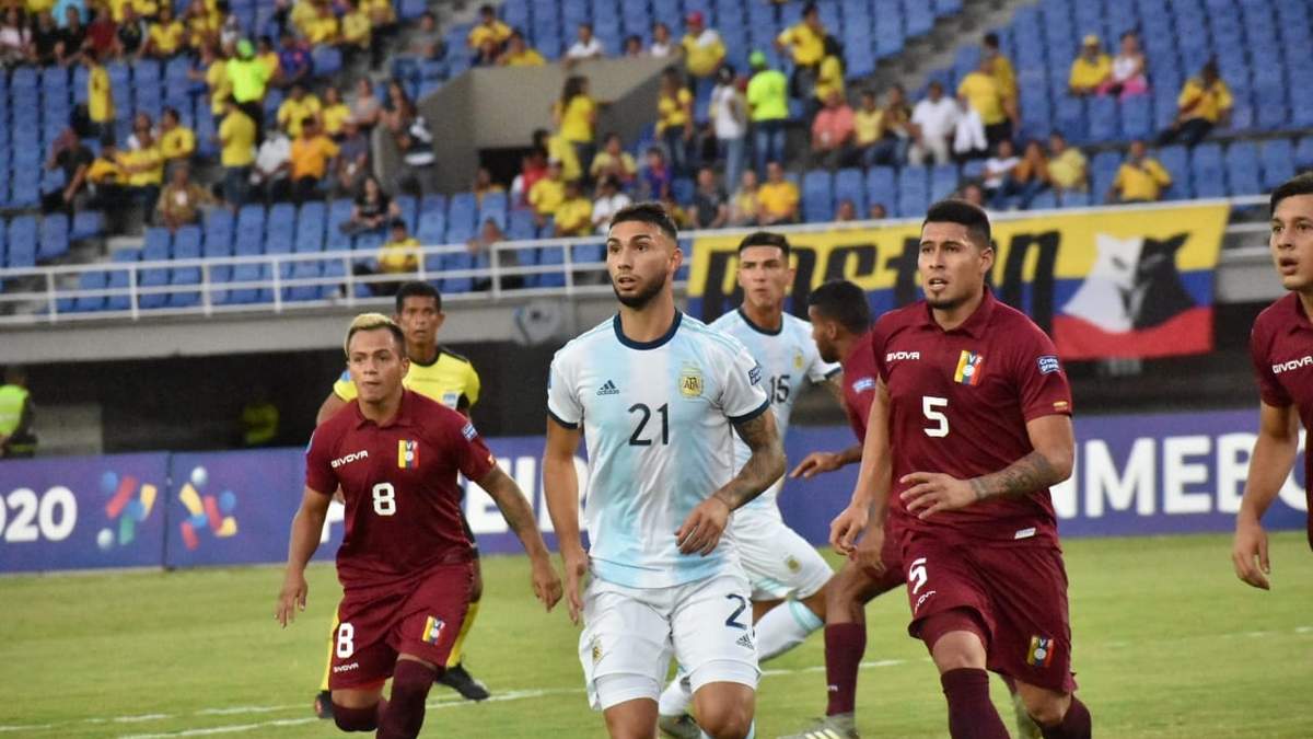 Argentina vs Venezuela. Fuente (Instagram)