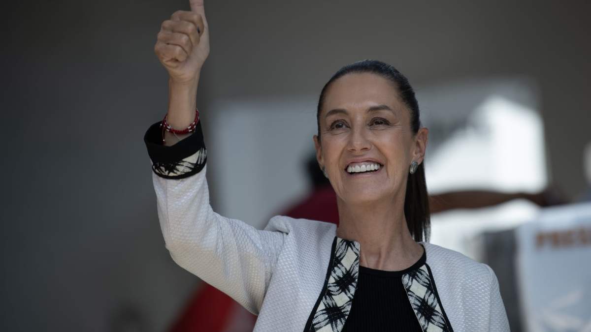 Sheinbaum acudió a votar en las elecciones del 2 de junio