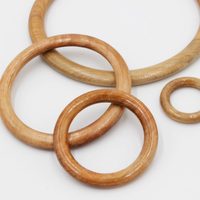 No tires las argollas de madera rotas o viejas, transformalas en estos bonitos imanes para vender o regalar