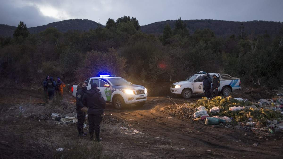 Hace dos semanas, la Policía intervino la zona sur del cerro. Fuente: (Twitter)