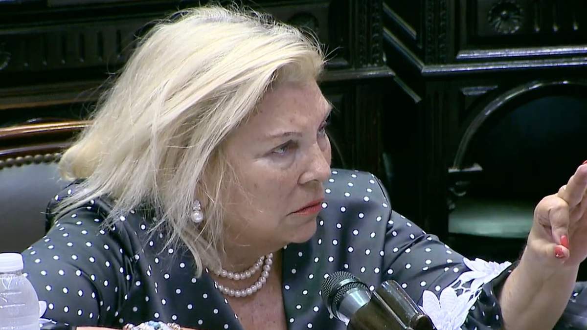 Carrió (foto: Twitter).