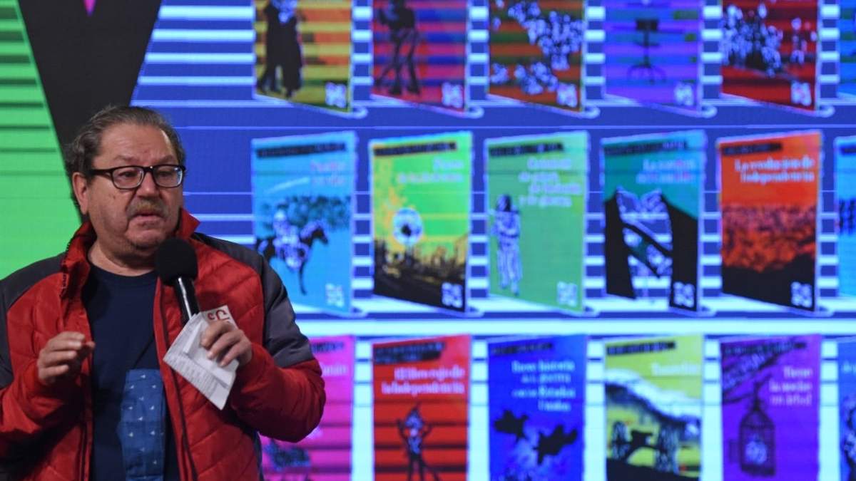 Paco Ignacio Taibo II, director del Fondo de Cultura Económica