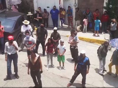 Supuestos antorchistas agreden a candidato de Morena en Ixtapaluca