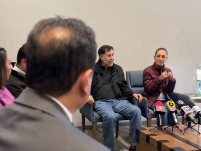 “Ya se quitaron la máscara”, dice Sheinbaum sobre discurso de Lorenzo Córdova en marcha