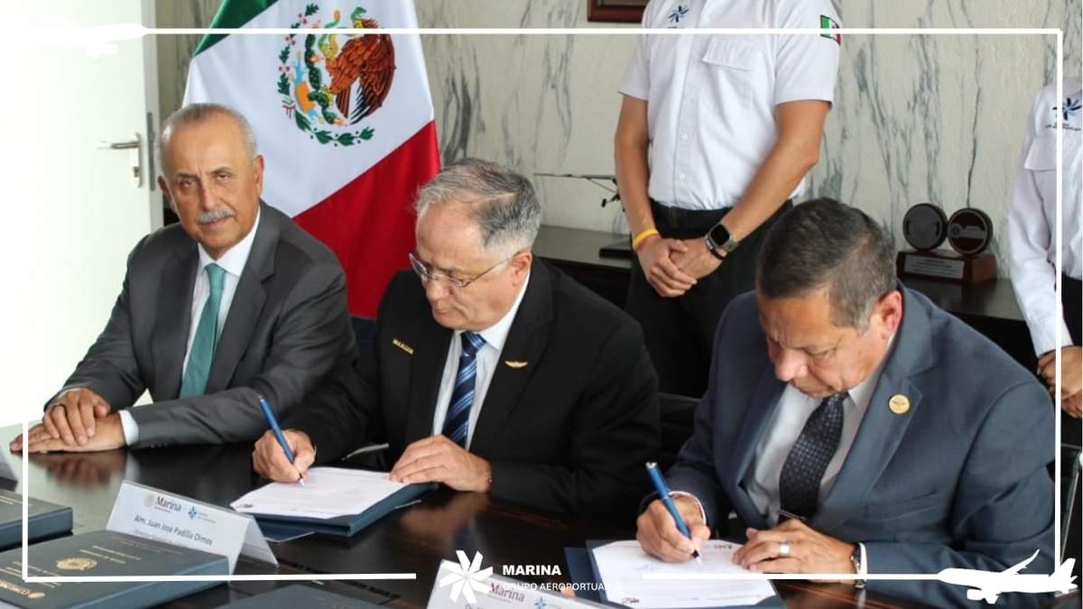 Firman acta para transferir seis aeropuertos del GACM al AICM
