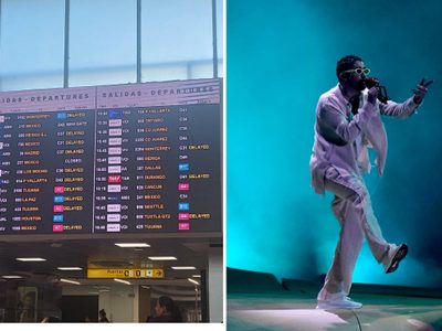 Fans de Bad Bunny que iban a Monterrey quedan varados por retraso y cancelación de vuelos