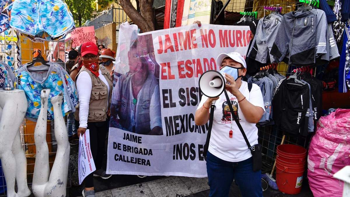La marcha por el Día del Trabajo en la Ciudad de México