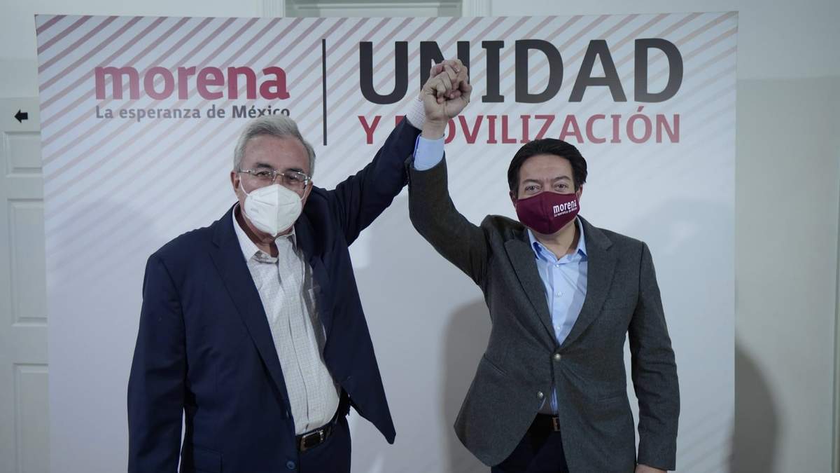 Rubén Rocha Moya, nominado por Morena