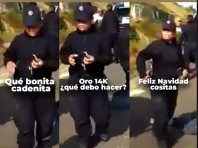 Hermana y novia de Octavio Ocaña denuncian que una policía se robó una cadena de oro del actor