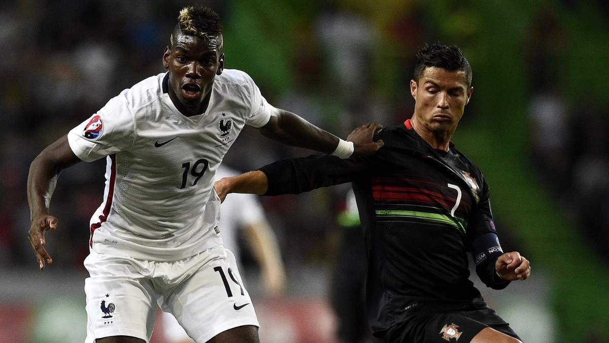 Francia vs Portugal. Fuente: (Instagram)