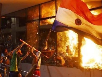 Paraguay: protestas en Ciudad del Este obligaron al gobierno a suavizar la cuarentena