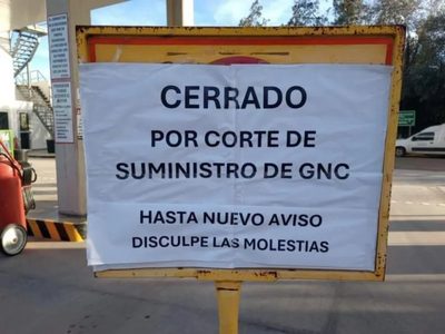 Empezaron los cortes de gas en la industria y las estaciones de GNC