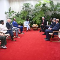 Díaz-Canel recibe a congresistas demócratas de EU y reitera su disposición al diálogo