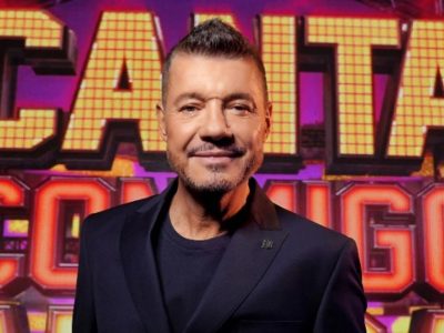 Cerca del final de "Canta Conmigo Ahora", Marcelo Tinelli se afianzó en El Trece