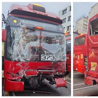 Chocan dos unidades de la Línea 2 del Metrobús; hay 12 heridos