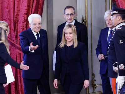 Juró Giorgina Meloni, la nueva primer ministra de derecha Italiana