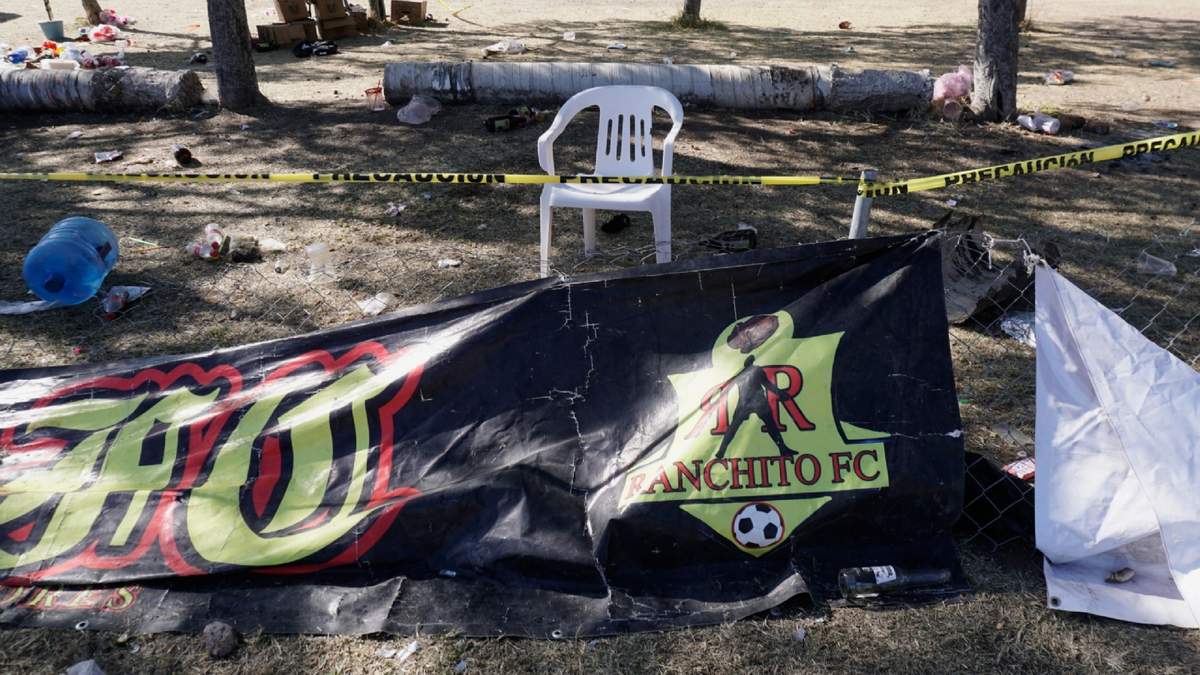 Masacre en campo de futbol en Salamanca