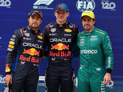 Max Verstappen continúa su domino y saldrá primero en el GP de China; “Checo” Pérez será segundo