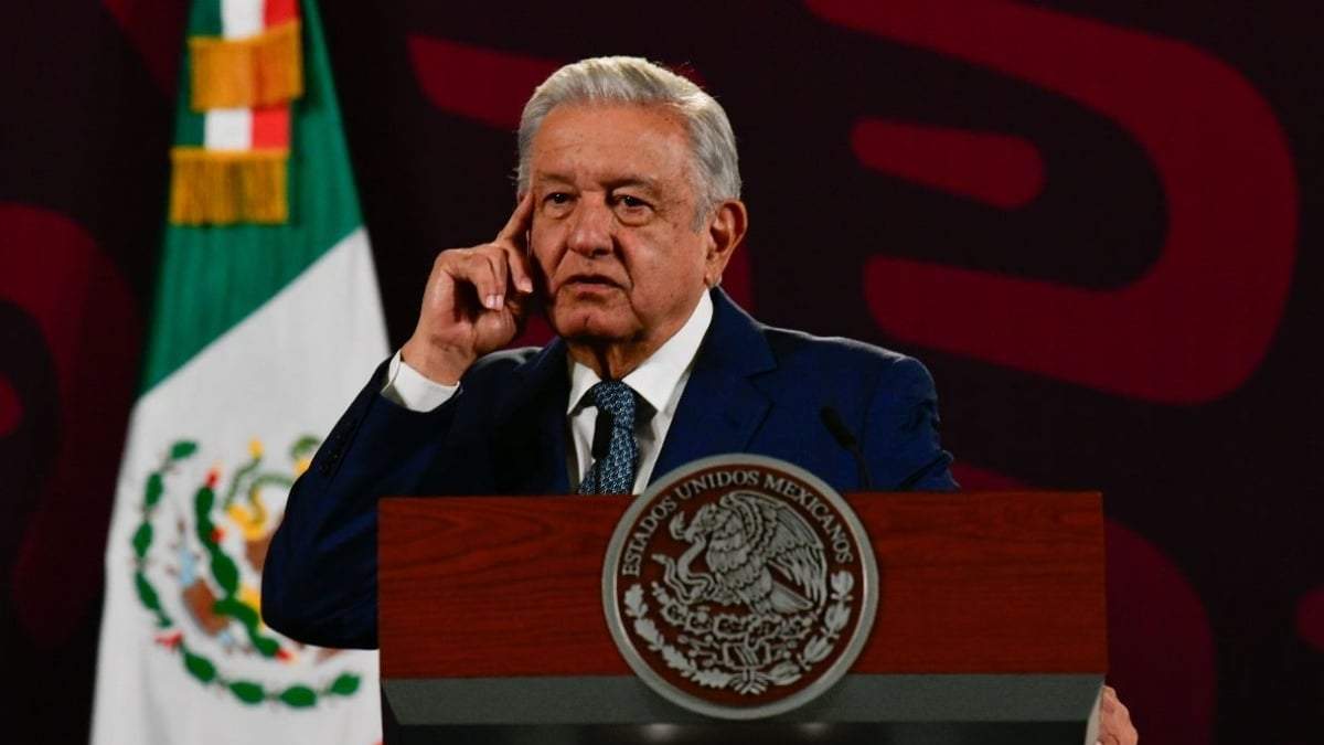 El presidente López Obrador