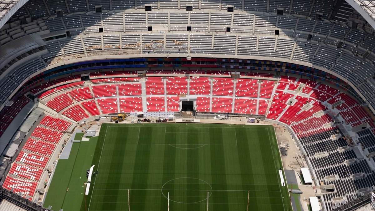 Estadio Banorte previo a su reinaguración