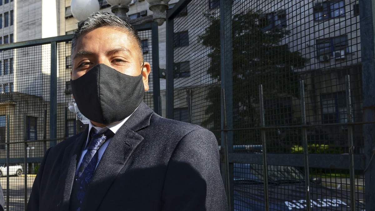 Luis Chocobar, expolicía condenado a dos años de prisión en suspenso. Fuente: (Twitter)