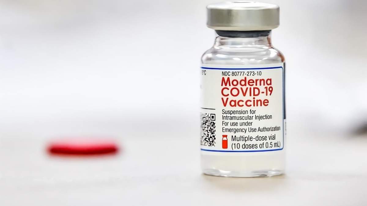 Dosis de la vacuna contra el coronavirus Moderna. Fuente: (Twitter)