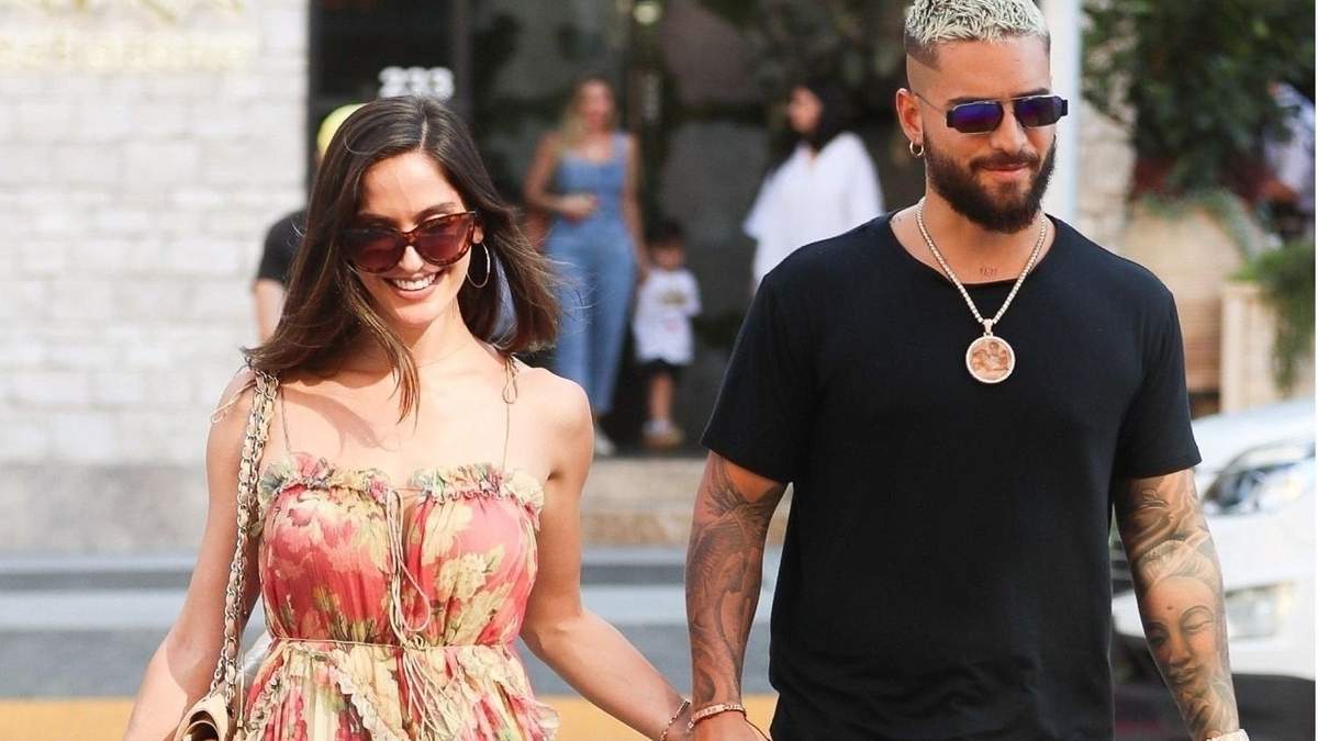 Natalia Barulich y Maluma. Fuente: (Instagram)