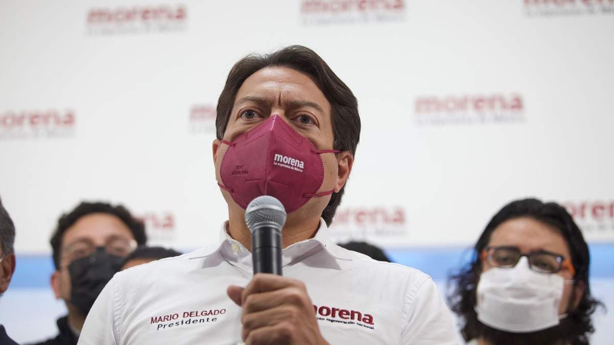 El presidente de Morena, Mario Delgado