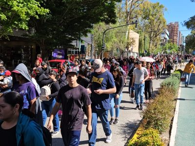 Organizaciones sociales levantaron acampe en el centro: preparan "plan de lucha" nacional