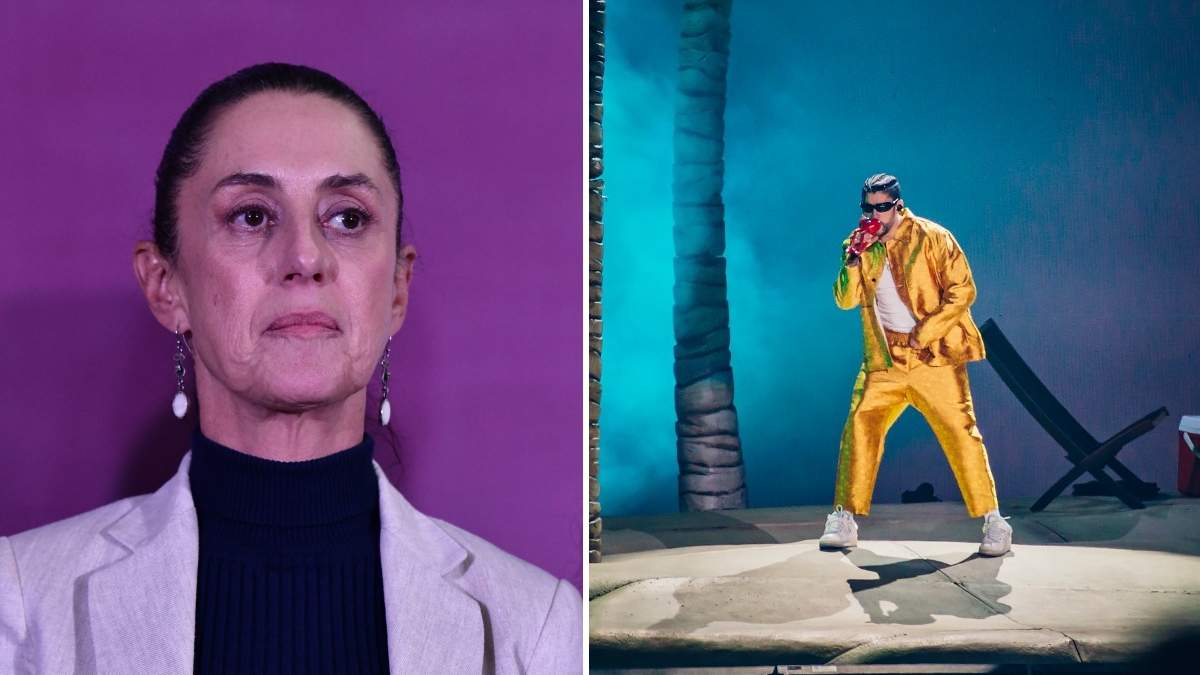 Claudia Sheinbaum habló sobre el tema Ticketmaster y Bad Bunny