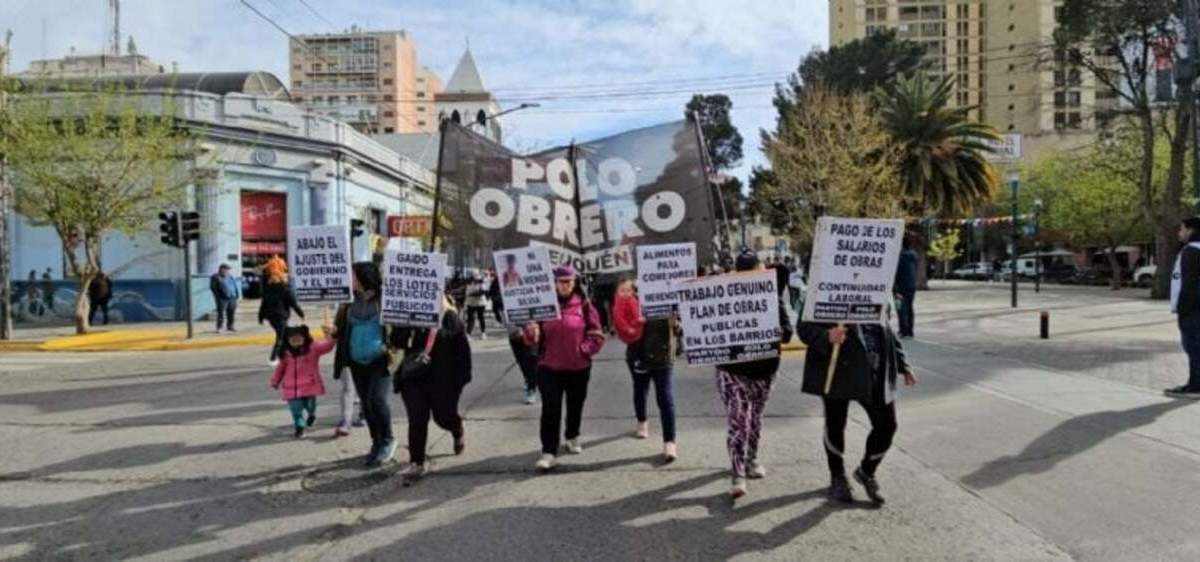 Germán Chapino criticó la movilización y cortes de las organizaciones sociales. Fuente: (Javier Manzano - Minuto Neuquén).
