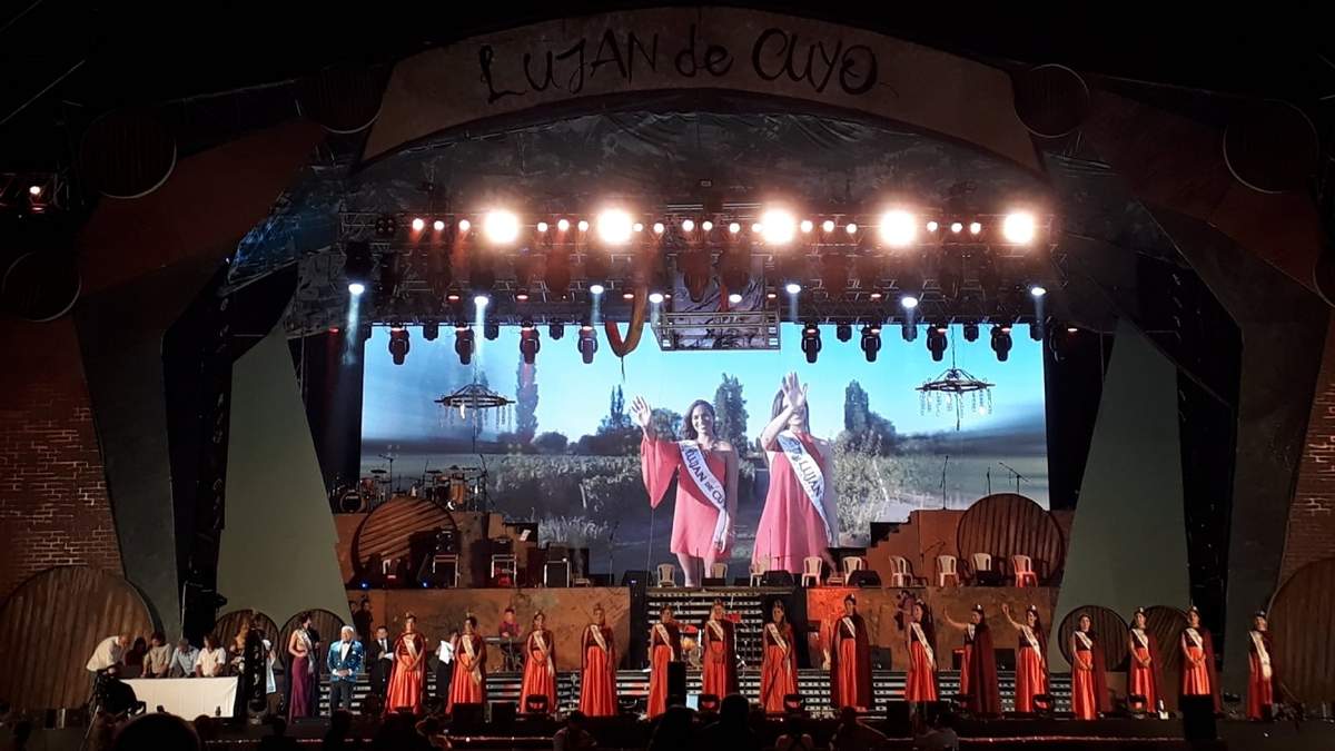 Fiesta de la vendimia en Luján de Cuyo. Fuente: (Instagram)