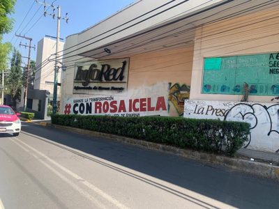 Con pintas de "Es Rosa Icela" promueven a titular de SSPC para la CDMX en 2024