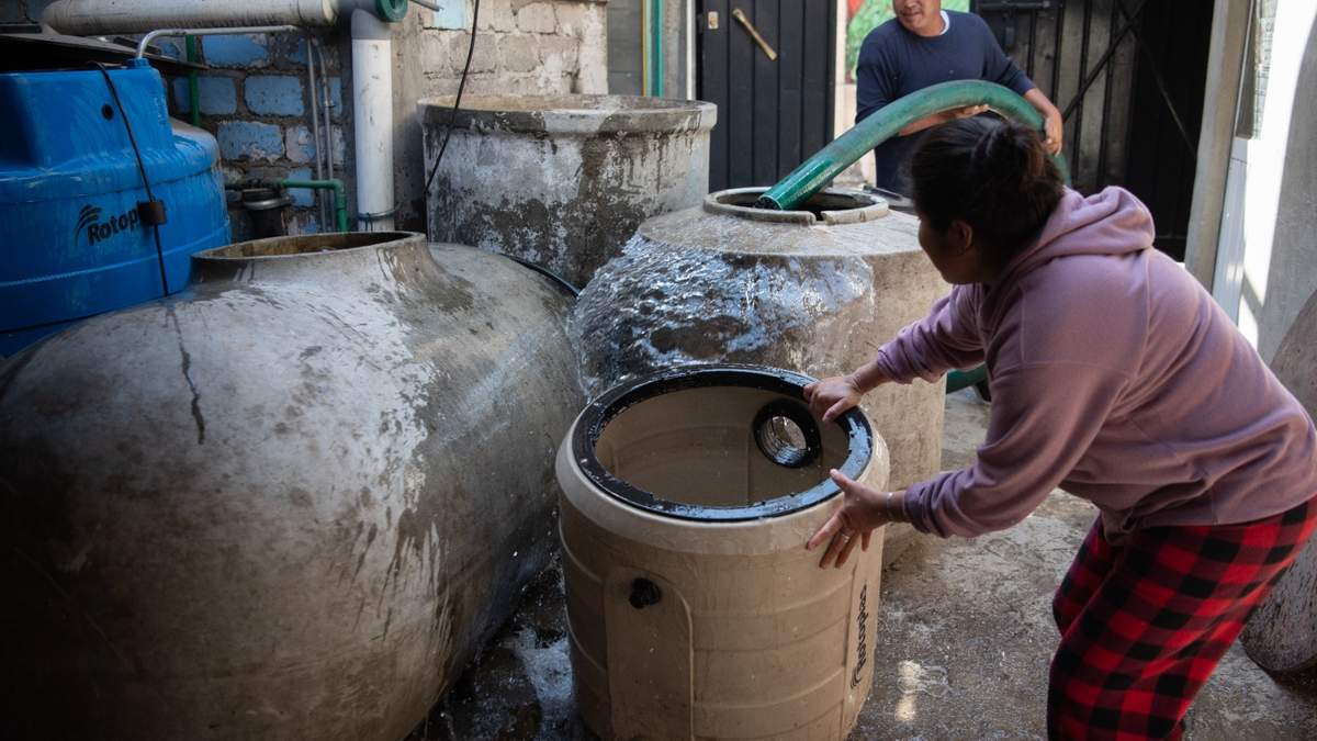 Agua. Déficit