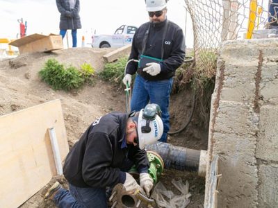 Tierra del Fuego concretó una nueva obra de gas natural