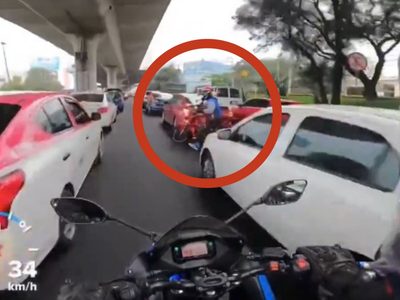 Montachoques en moto: así actúa la banda de los ‘Lamborghini’ en CDMX (VIDEO)
