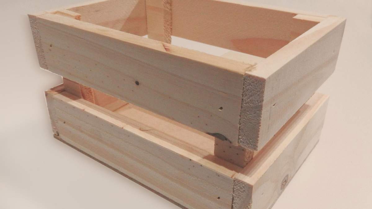 Cajón de madera. Fuente: (ArteFibro)