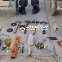 Realizaron un allanamiento por abuso de armas y encontraron elementos robados
