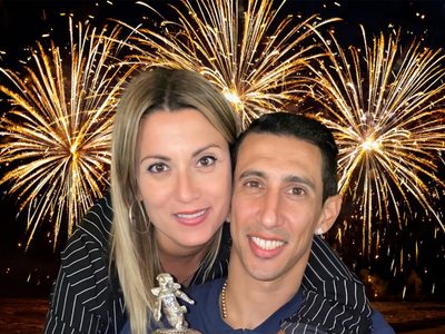 La muestra de cariño de Jorgelina Cardoso para Di María en un día más que especial
