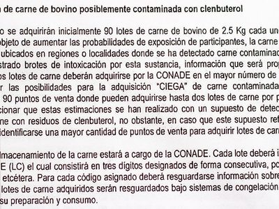En carne propia, la pesadilla del clembuterol