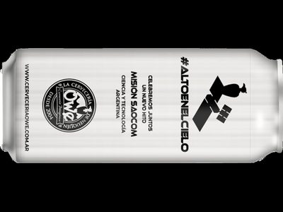 Cervecería neuquina lanza una variedad en simultáneo con satélite SAOCOM 1B