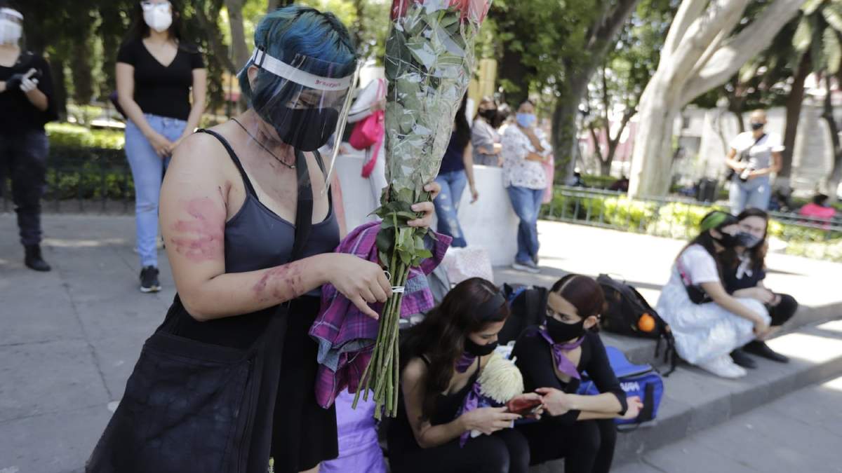 Protesta por feminicidios