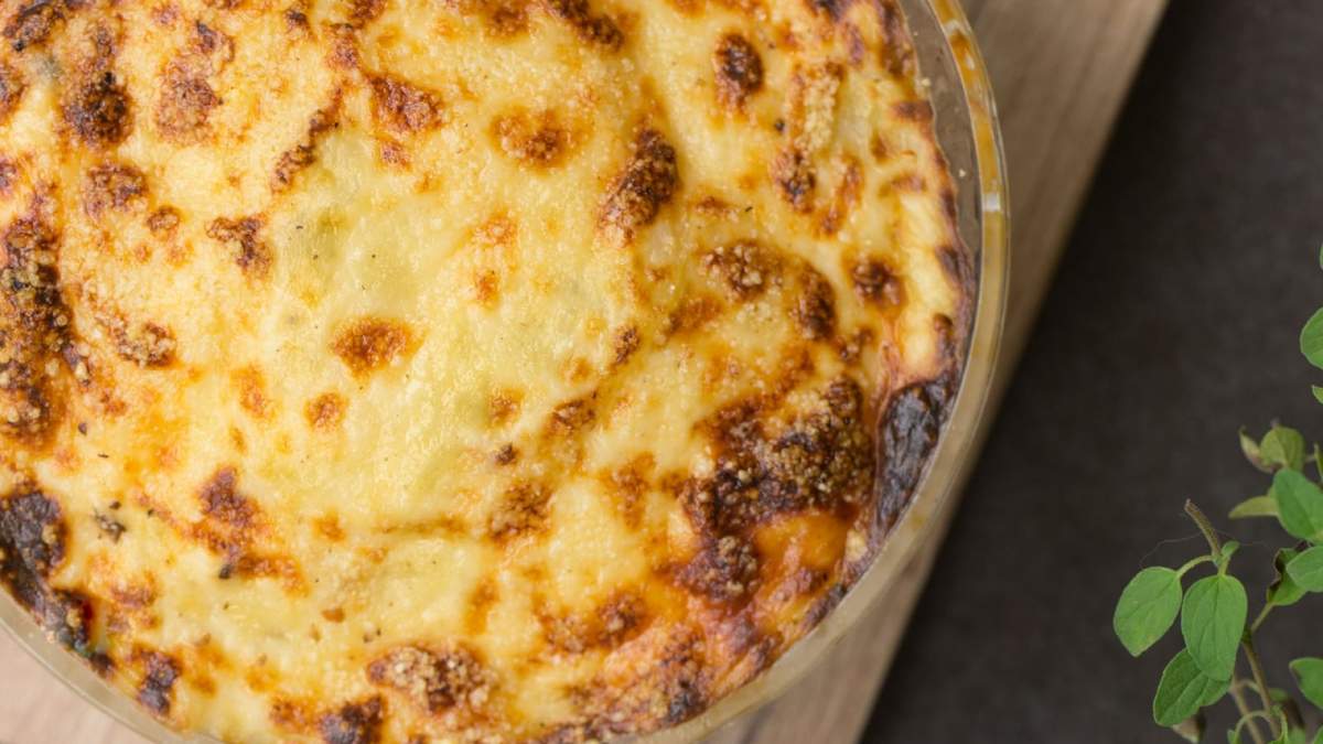 Papas a la crema gratinadas. Fuente: (Twitter)