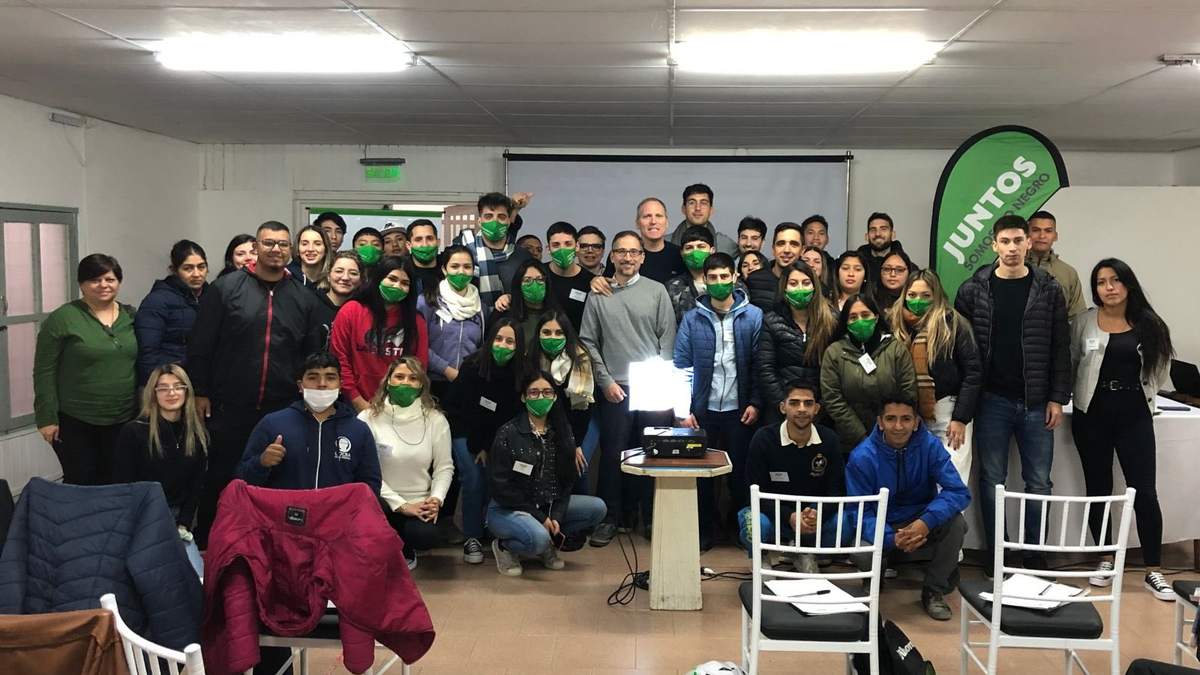 Participantes del curso de JSRN en Viedma. Fuente: (Twitter)