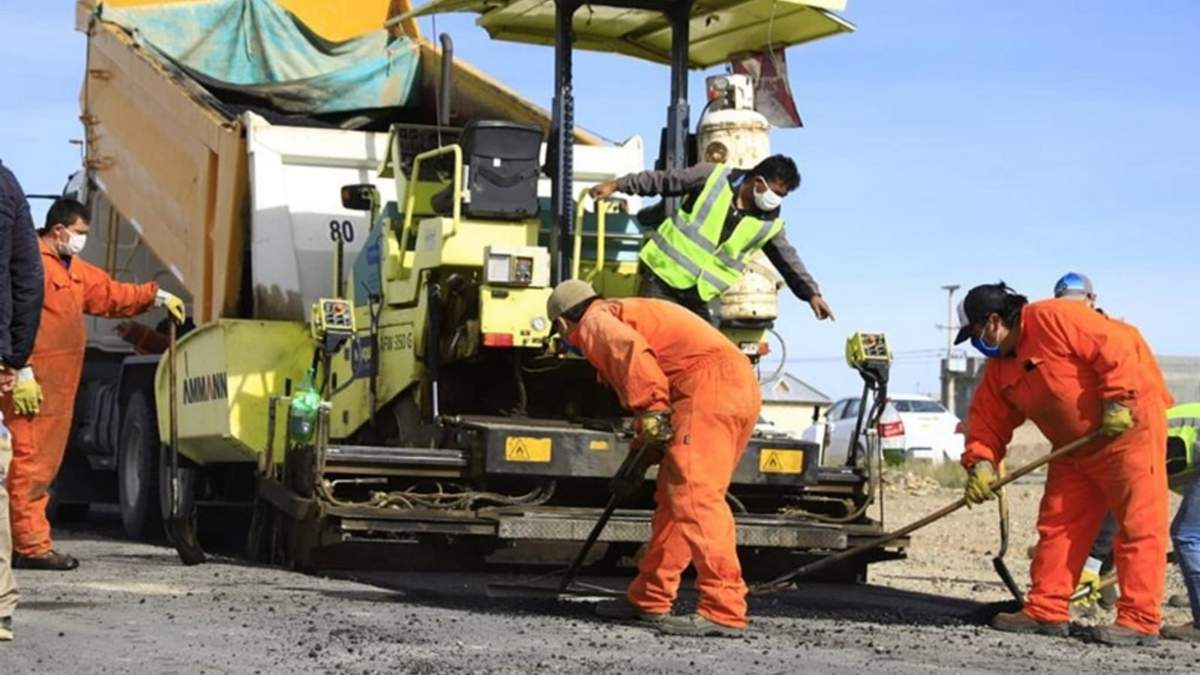 Reparaciones en Ruta Nacional 22 y Ruta Nacional 40.